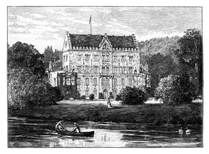 Reinhardsbrunn, nabij Gotha, Duitsland
