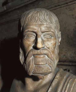 Representatie van Pausanias (5e eeuw v.Chr.), Spartaanse generaal en politicus door Unbekannt