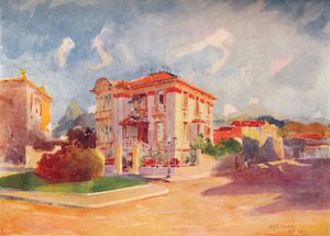 Residentie van H.E. Dr. Pedro de Toledo, ex-Minister van Landbouw, Avenida Beira Mar, 1914