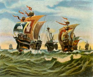 Terugkeer van de Hamburgse vloot na de nederlaag van de Victual Brothers, 1401, 1936