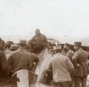 Terugkeer van een missie, c1914-c1918 door Unbekannt