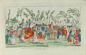 Terugkeer van de oktober mars naar Versailles, 1789