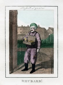 Rabarber, Russell Square, Londen, 1805