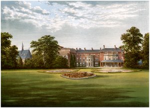 Rhydd Court, Worcestershire, huis van Baronet Lechmere, ca. 1880 door Unbekannt