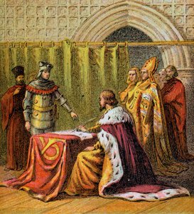 Richard II doet afstand van de troon, 1399, ca. 1850