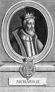 Richard II, koning van Engeland door Unbekannt