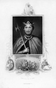 Richard I, Koning van Engeland, c1850 door Unbekannt