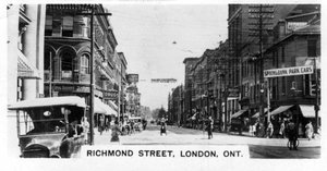 Richmond Street, Londen, Zuidwest-Ontario, Canada