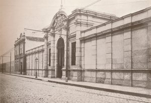 Rio-politie: ingang van het Huis van Correctie, 1914