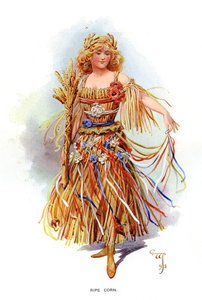Rijp koren, 1899 door Unbekannt