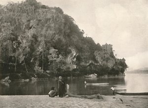 Rivierscène - De Tweede Kloof, nabij Bhamo, 1900