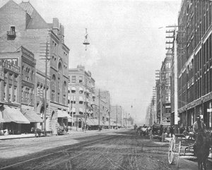 Riverside Avenue, Spokane, Washington, VS, ca. 1900