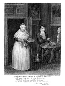 Robert Burns 1759-1796, Schotse dichter, 1805 door Unbekannt