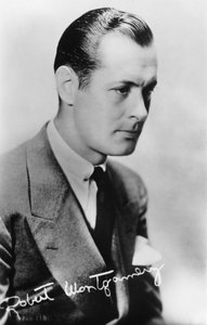 Robert Montgomery 1904-1981, Amerikaanse acteur en regisseur, 20e eeuw