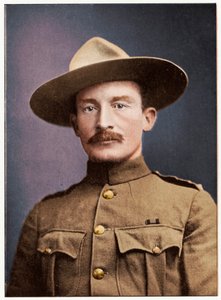 Robert Stephenson Smyth Baden-Powell, Britse soldaat, c1900 door Unbekannt
