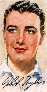Robert Taylor, 1911-1969, Amerikaanse acteur, 20e eeuw door Unbekannt