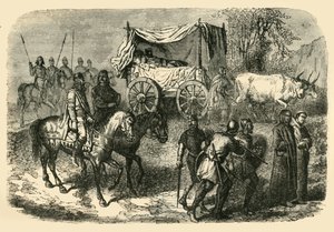 Roi Faineant Koninklijke Luilak van het Merovingische Ras, 7e eeuw, 1890