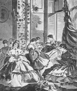 Rol van vrouwen in de oorlog, 1861, 1938