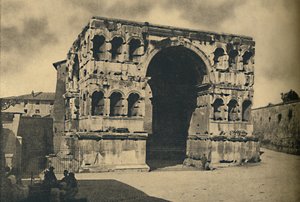 Rome - Boog van Janus Quadrifrons in het Forum Boarium, 1910 door Unbekannt