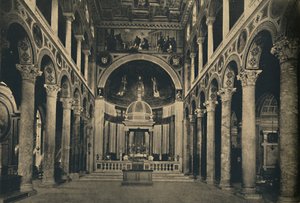Rome - Basiliek van Sint Agnes buiten de muren aan de Via Nomentana, 1910 door Unbekannt