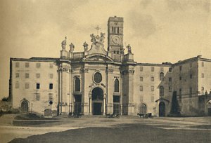Rome - Basiliek van het Heilig Kruis van Jeruzalem door Unbekannt