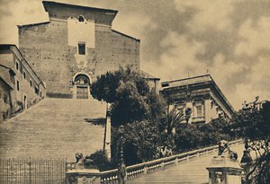 Roma - Kerk van S. Maria in Aracoeli, op de Capitolijnse heuvel, 1910 door Unbekannt