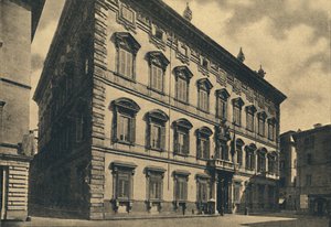 Rome - Paleis van de Senaat, 1910