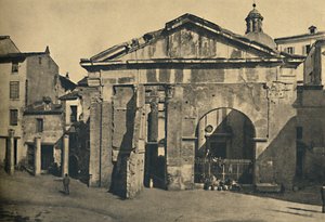 Roma - Portiek van Octavia, 1910