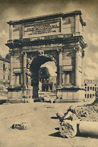 Rome - Romeins Forum - Boog van Titus, 1910 door Unbekannt