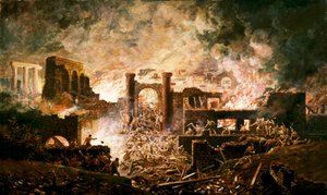 Romeinse veldslagscène, 19e eeuw