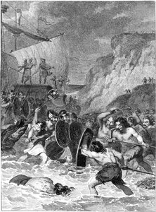 Romeinse invasie van Groot-Brittannië, 55-54 v.Chr. ca. 1820