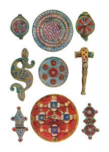 Romeins-Britse geëmailleerde ornamenten, British Museum