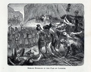 Romeinen Vernederd in de Pas van Caudium, 1882 door Unbekannt
