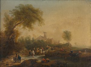 Romantisch landschap