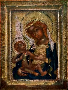 Rome Madonna, ca. 1360 1955 door Unbekannt
