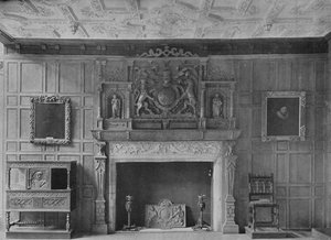 Kamer uit het Oude Paleis in Bromley-By-Bow, 1908 door Unbekannt