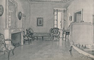 Kamer waarin Napoleon werd geboren, 1896 door Unbekannt