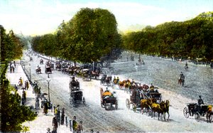 Rotten Row, Hyde Park, Londen, 20e Eeuw