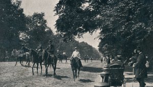 Rotten Row, Hyde Park, ca. 1900