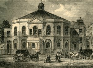 Rowland Hills Kapel in 1814, ca. 1878
