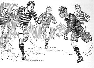 Rugby Football, 1937 door Unbekannt