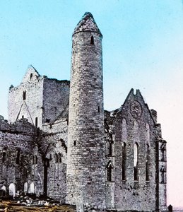 Ruïnes op de Rots van Cashel Co., Tipperary, ca. 1910 door Unbekannt