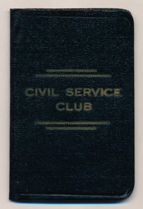 Regels van de Civil Service Club, ca. 1953