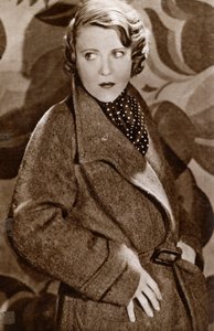 Ruth Chatterton, Amerikaanse actrice, 1933