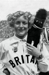 Ruthley Moris-Hancock, Britse zwemmer, Berlijnse Olympische Spelen, 1936