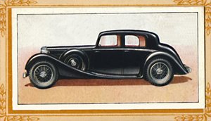 SS Jaguar 2 12-Liter Saloon, ca. 1936