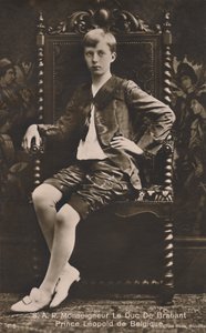 S. A. R. Monseigneur Le Duc De Brabant Prins Leopold van België door Unbekannt