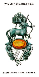 Boogschutter, 1923 door Unbekannt