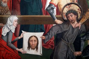 Saint-Pierre le Vieux Katholieke Kerk, Christus in zijn Passie, De Sluier van Veronica