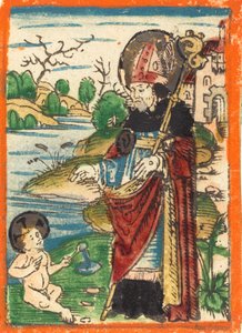 Sint Augustinus door Unbekannt